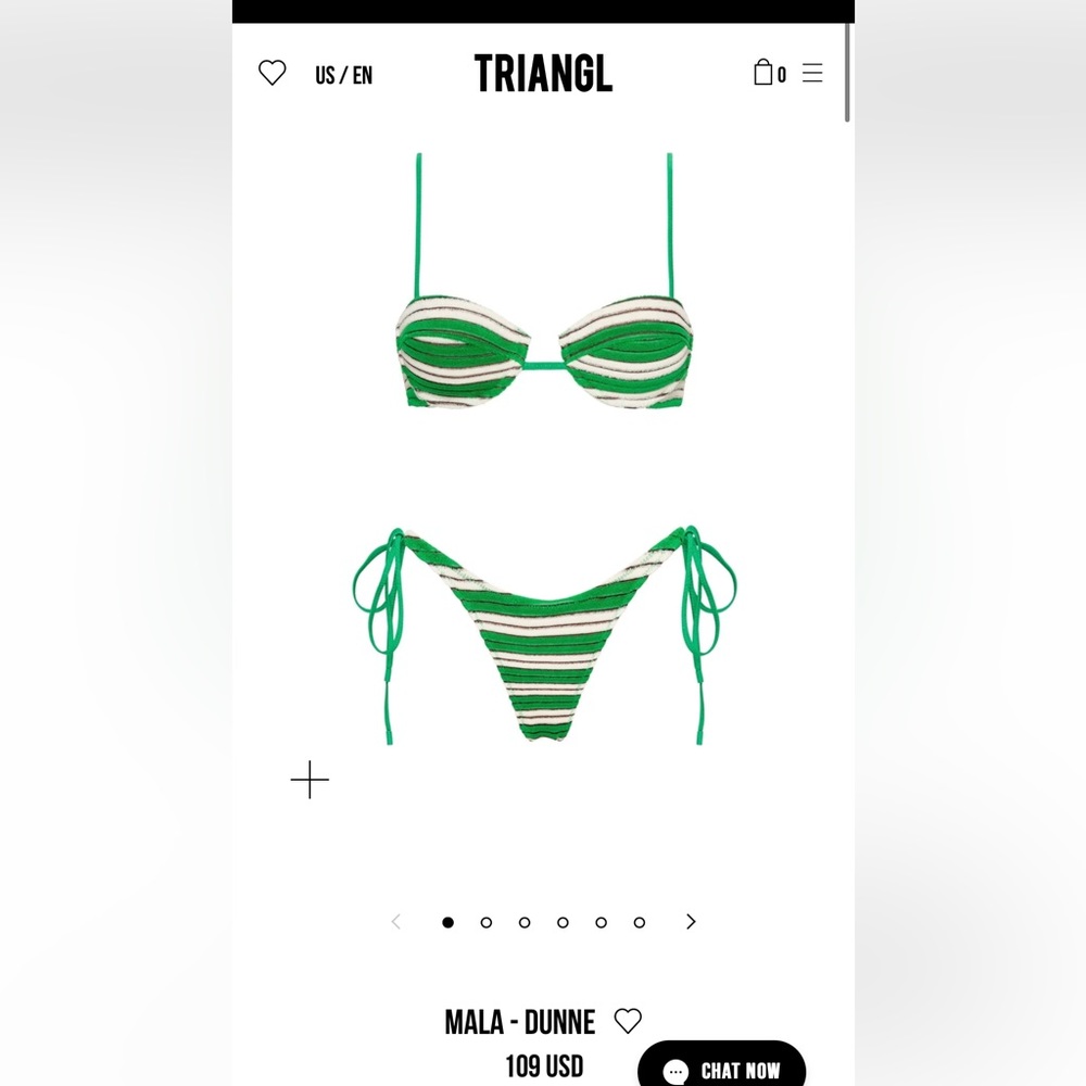 Triangl Mala Dunne bikini set